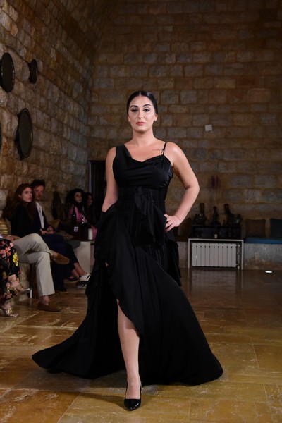 Hope Wears Lebanese Fashion Runway part 2 